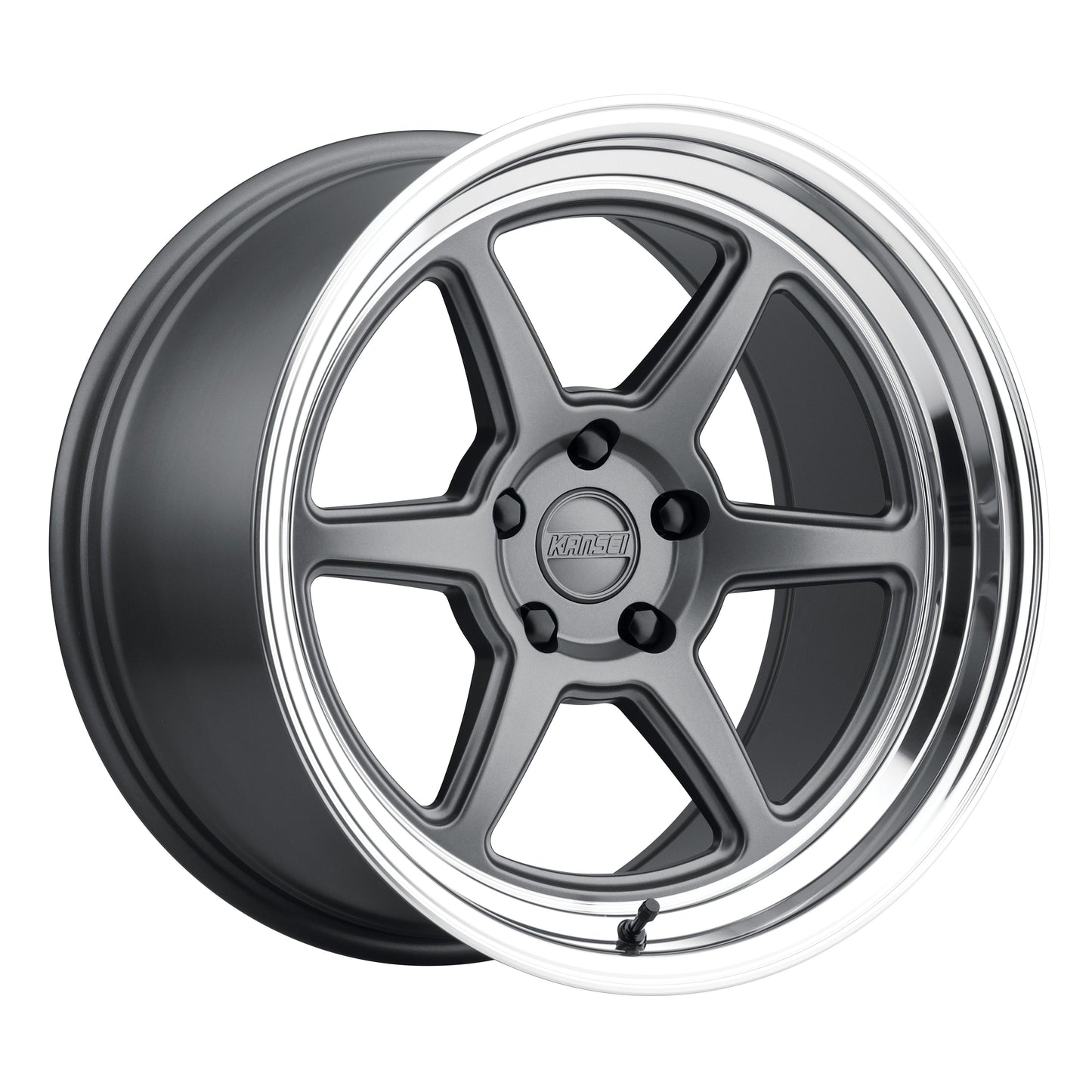 18x8.5 Kansei K14G Roku Matte Gunmetal Wheel 5x108 (35mm)