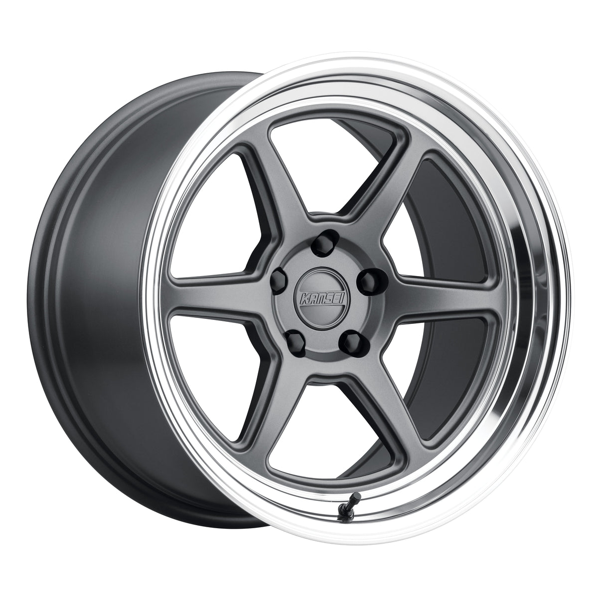 18x10.5 Kansei K14G Roku Matte Gunmetal Wheel 5x112 (12mm)