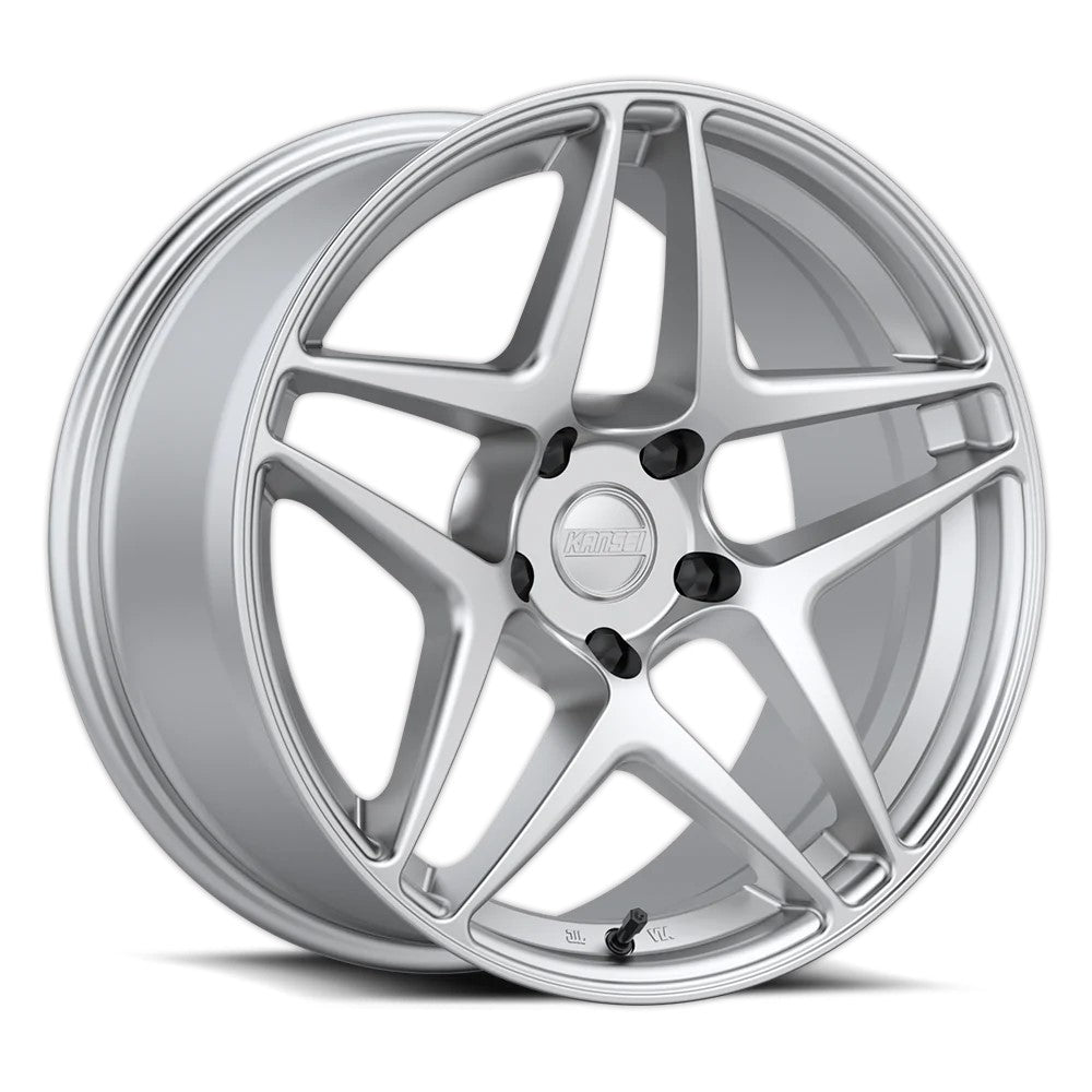 19x9.5 Kansei K15H Astro Hyper Silver Wheel 5x120 (35mm)