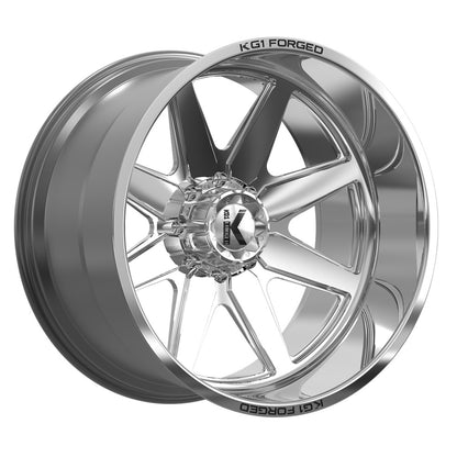 24x12 KG1 Forged KC001 Stella Polished FORGED Wheel Blank (-44mm)