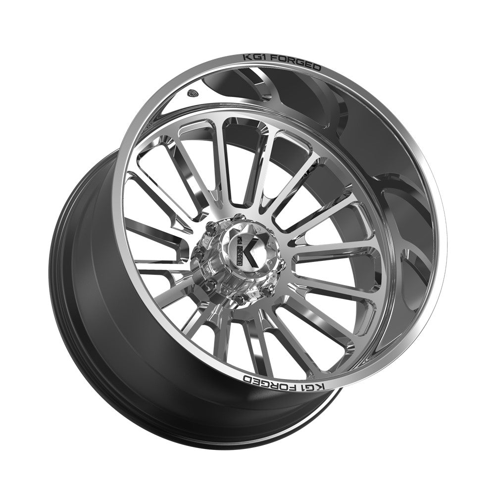 24x14 KG1 Forged KC010 Victor Polished FORGED Wheel Blank (-76mm)
