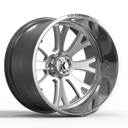 22x12 KG1 Forged KC011 Ace Polished FORGED Wheel 8x170 (-44mm)