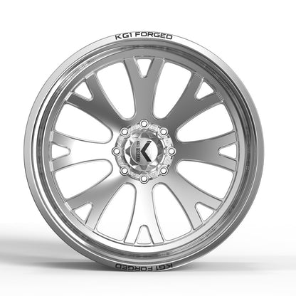 22x12 KG1 Forged KC011 Ace Polished FORGED Wheel 8x170 (-44mm)