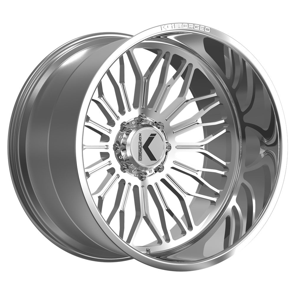 24x14 KG1 Forged KC023 Legion Polished Milled FORGED Wheel Blank (-76mm)