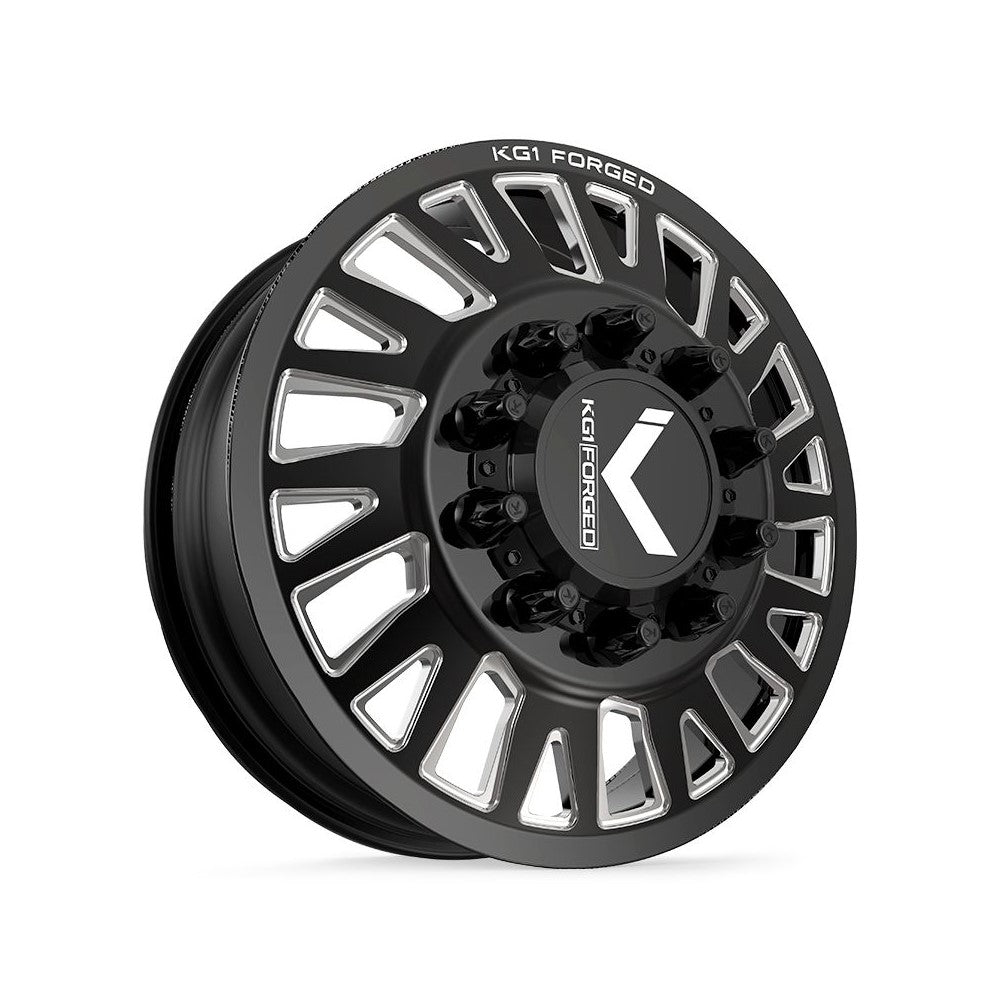 22x8.25 KG1 Forged KD001 Master LEFT DIRECTION DUALLY FRONT Wheel 10x285 (145mm)