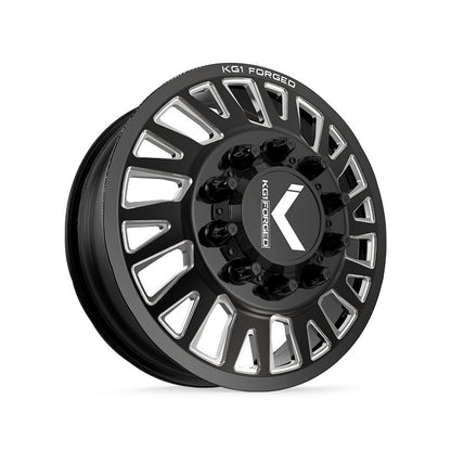 22x8.25 KG1 Forged KD001 Master LEFT DIRECTION DUALLY FRONT Wheel 10x285 (145mm)