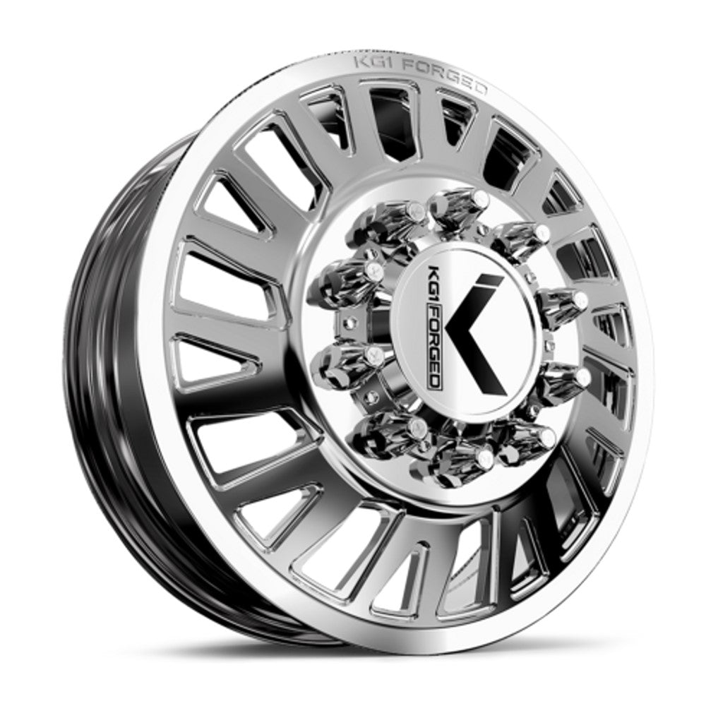 24x8.25 KG1 Forged KD001 Master LEFT DIRECTION DUALLY FRONT Wheel 10x285 (145mm)