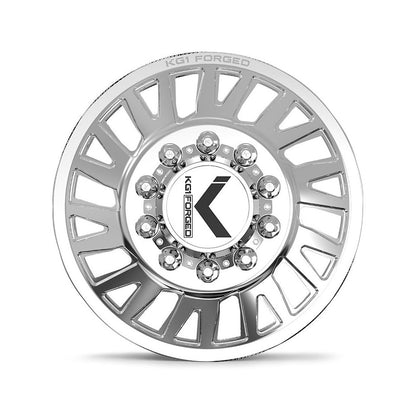 24x8.25 KG1 Forged KD001 Master LEFT DIRECTION DUALLY FRONT Wheel 10x285 (145mm)