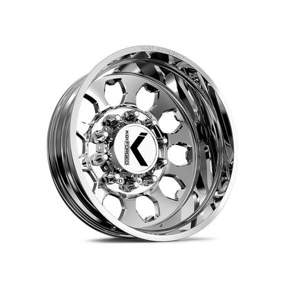 22x8.25 KG1 Forged KD003 Sarge DUALLY Pol REAR/INNER Wheel 10x285 (145/-167mm)