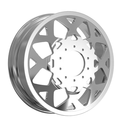 24x8.25 KG1 Forged KD008 Orbital DUALLY INNER Polished Wheel 8x200 (145mm)