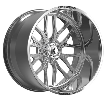26x14 KG1 Forged KF001 Primacy Polished Milled FORGED Wheel Blank (-76mm)