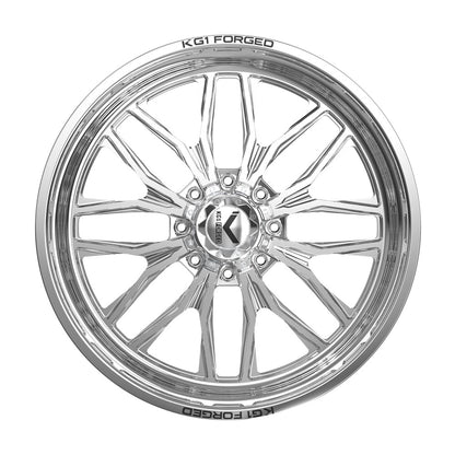 26x14 KG1 Forged KF001 Primacy Polished Milled FORGED Wheel Blank (-76mm)