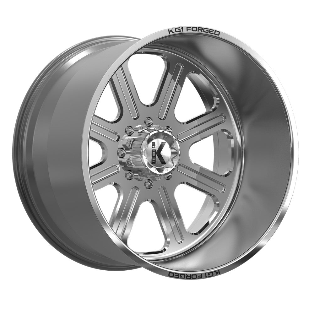 26x16 KG1 Forged KF010 Valor Polished FORGED Wheel Blank (-101mm)