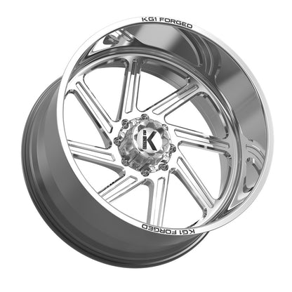 26x16 KG1 KF011 Spool LEFT DIRECTIONAL Polished FORGED Wheel Blank (-101mm)