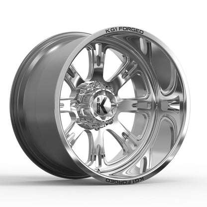 26x14 KG1 Forged KF012 Scale Polished FORGED Wheel 8x6.5 (-76mm)