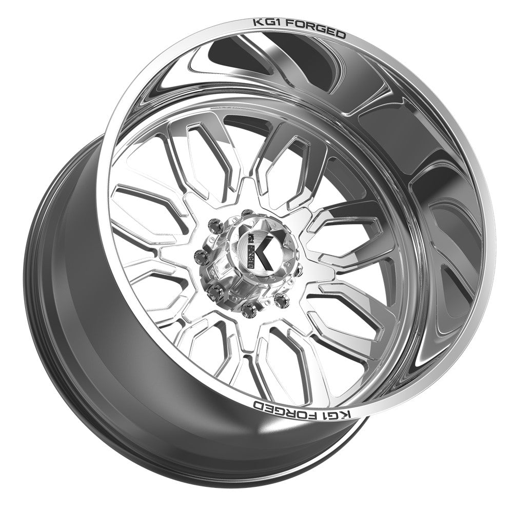 26x16 KG1 Forged KF015 Gear Polished FORGED Wheel Blank (-101mm)