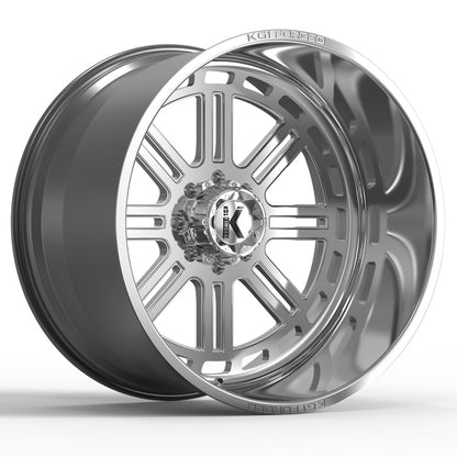 26x14 KG1 Forged KF018 Agent Polished Milled FORGED Wheel 8x180 (-76mm)