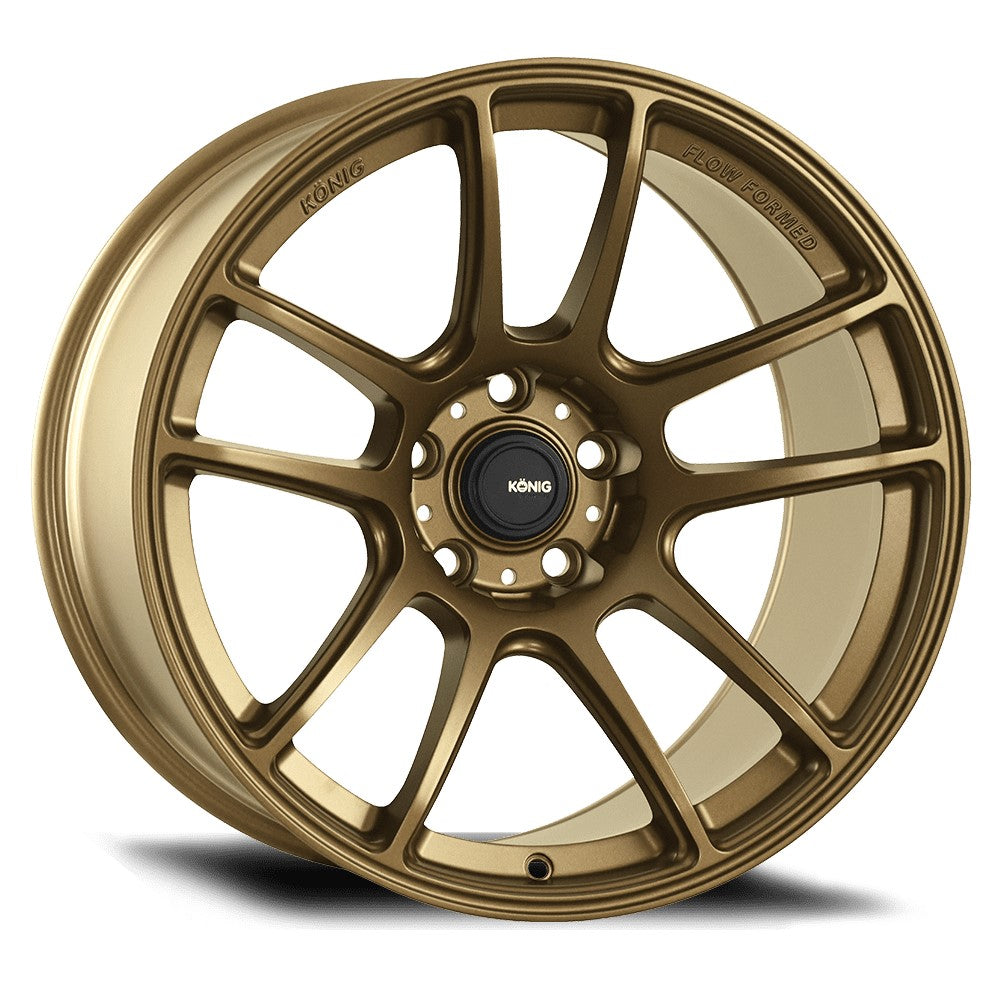 17x8.50 Konig 108BZ Heliogram Bronze Wheel 5x100 (38mm)