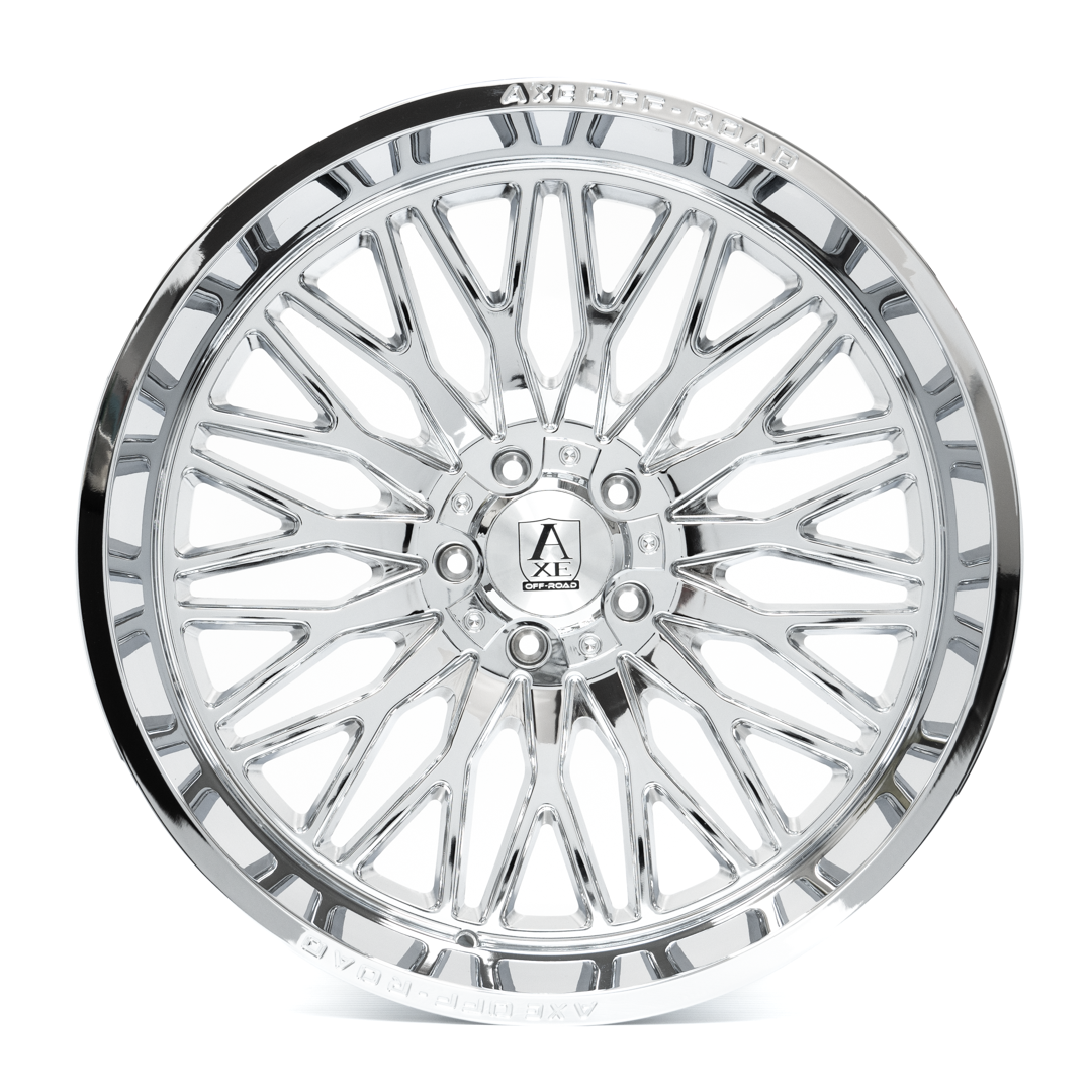 24x12 Axe Wheels Kratos Chrome Wheel 5x5-5x5.5 (-44mm)