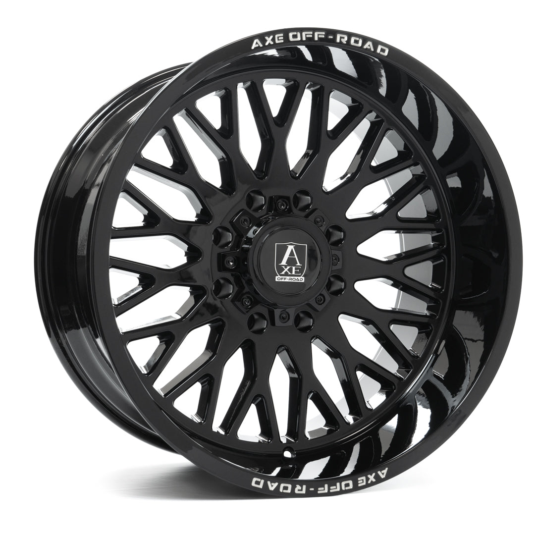 22x12 Axe Kratos Gloss Black Wheel 6x135/6x5.5 (-44mm)