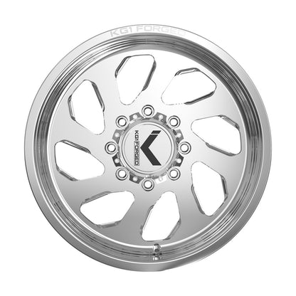 20x12 KG1 KT004 Dropkick Polished RIGHT DIRECTIONAL FORGED Wheel 5x5 (-44mm)