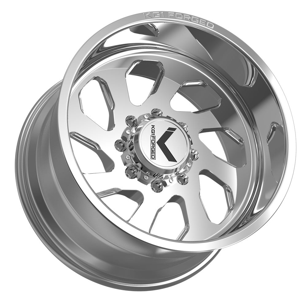 20x12 KG1 KT004 Dropkick Polished RIGHT DIRECTIONAL FORGED Wheel 5x150 (-44mm)
