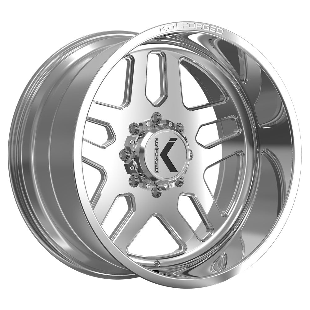 22x10 KG1 Forged KT009 Pilot Polished Wheel 6x5.5 (-24mm)