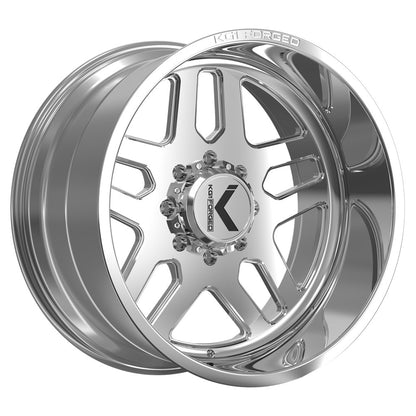 22x12 KG1 Forged KT009 Pilot Polished Wheel 8x170 (-44mm)