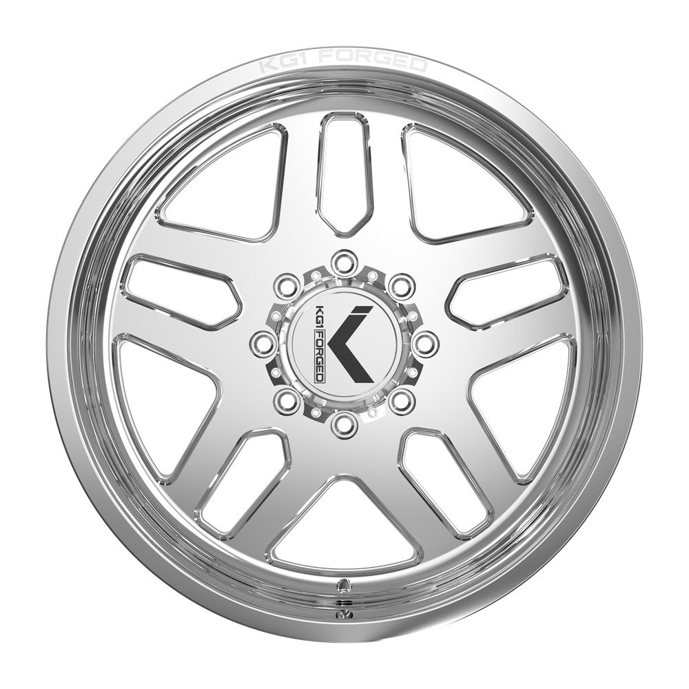 22x12 KG1 Forged KT009 Pilot Polished Wheel 8x170 (-44mm)