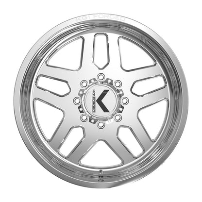 22x12 KG1 Forged KT009 Pilot Polished Wheel 8x170 (-44mm)