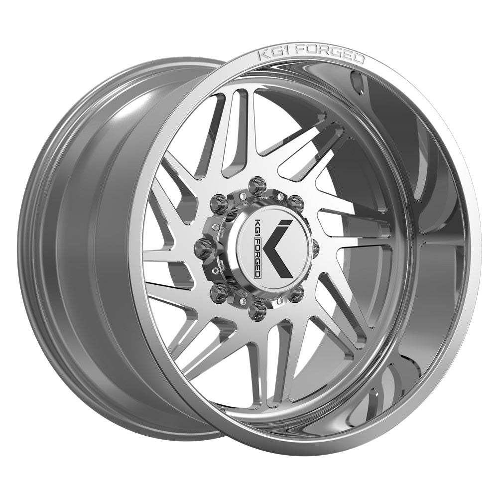 20x10 KG1 KT029 Dyno Polished Milled LEFT DIRECTIONAL FORGED Wheel 8x6.5 (-18mm)