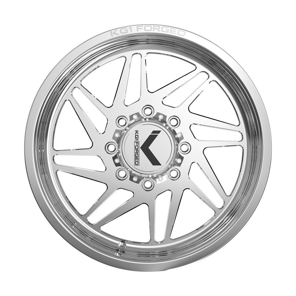 20x10 KG1 KT029 Dyno Polished RIGHT DIRECTIONAL FORGED Wheel 8x6.5 (-18mm)