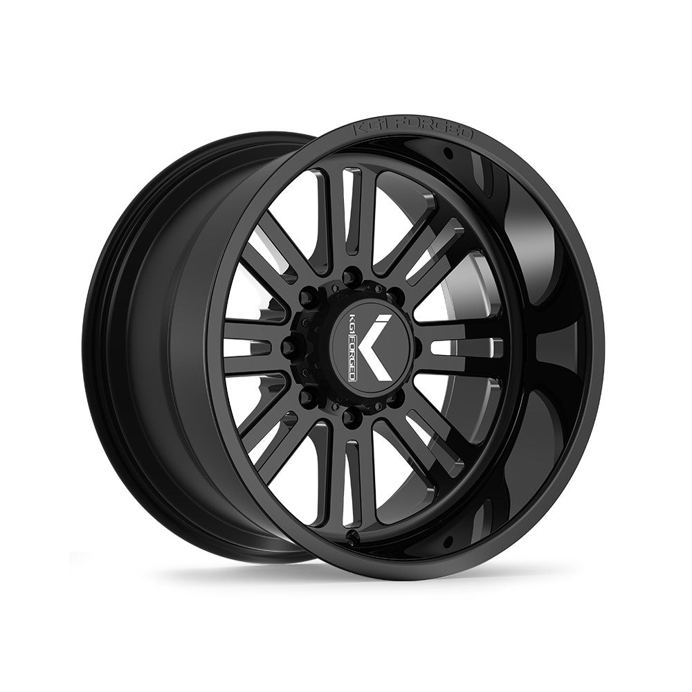 20x10 KG1 Forged KT034 H8TER Gloss Black FORGED Wheel 6x5.5 (-18mm)