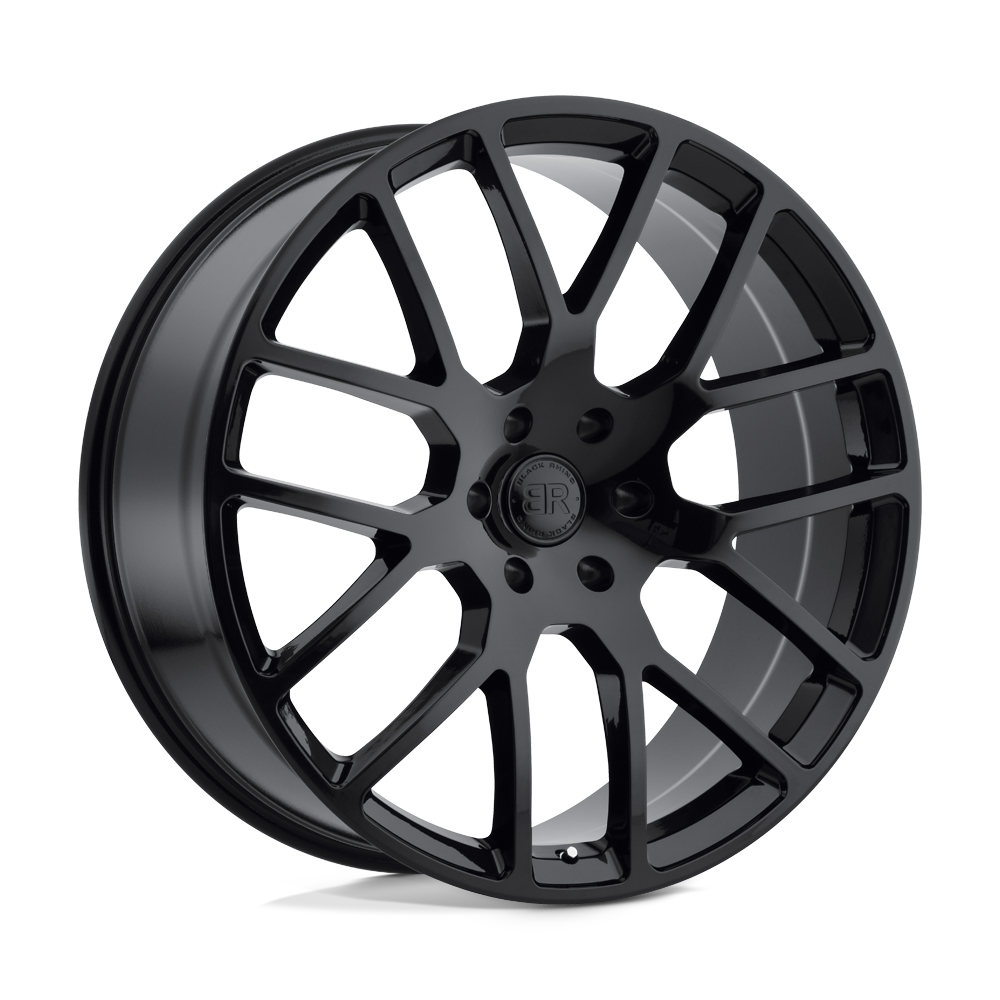 20x9 Black Rhino KUNENE GLOSS BLACK Wheel 6x5.5 (0mm)
