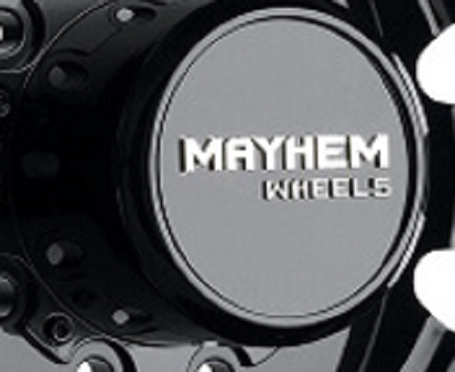 Mayhem 8181 Black DUALLY 10x225 Rear Center Cap