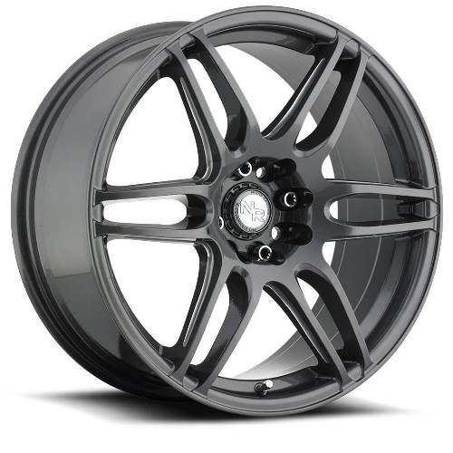 17x7.5 M105 Niche NR6 Matte Gunmetal Wheel 5x100 (45mm)