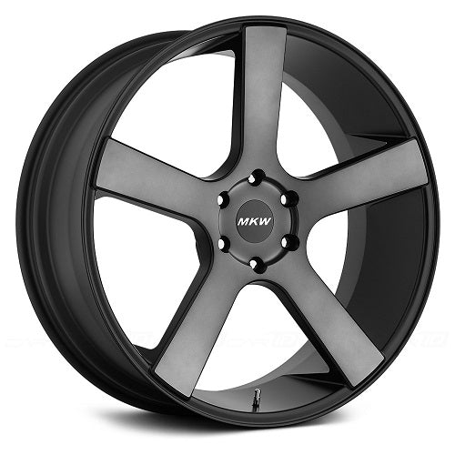 20x9 MKW M117 Black Tint Wheel 5x115 (18mm)