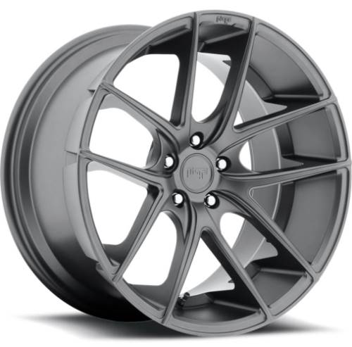 18x8 M129 Niche Targa Matte Gunmetal Wheel 5x120 (40mm)