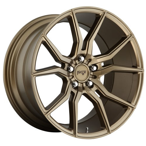 19x8.5 M167 Niche Ascari Bronze Wheel 5x4.5 (35mm)