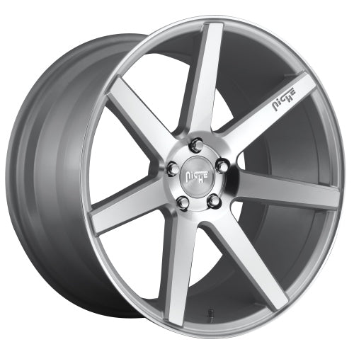 20x9 M179 Niche Verona Gloss Silver Machined Wheel 5x115 (18mm)
