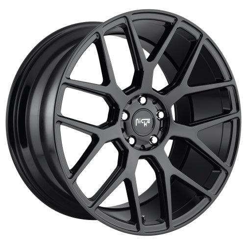 22x10 M189 Niche Intake Gloss Black Wheel 5x5 (38mm)