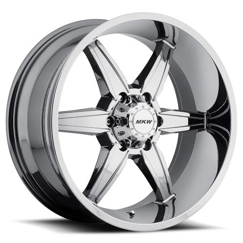 17x9 MKW Offroad M89 Chrome Wheel 5x5 (-10mm)