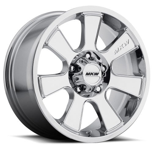18x8 MKW Offroad M90 Chrome Wheel 5x110 (30mm)