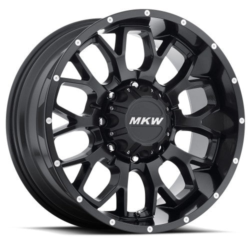 18x9 MKW Offroad M95 Satin Black Wheel 8x6.5 (10mm)