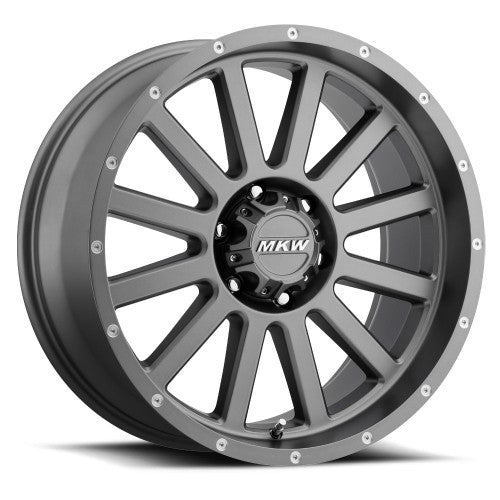 20x9 MKW Offroad M96 Satin Grey Wheel 8x180 (10mm)