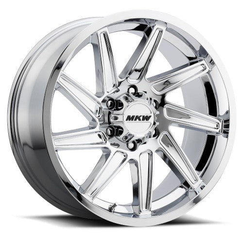 20x9 MKW Offroad M97 chrome Wheel 5x150 (10mm)
