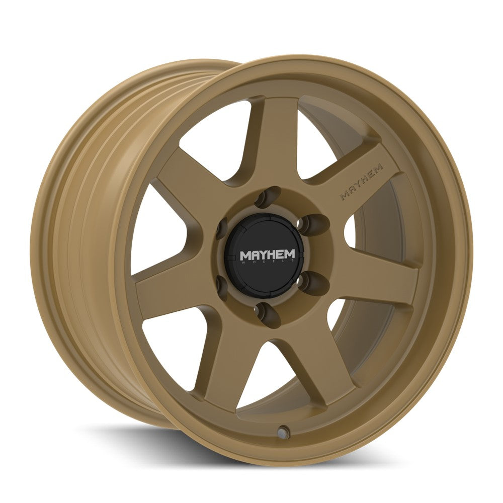 17x9 Mayhem Convoy Matte Black Wheel 5x5 (-6mm)