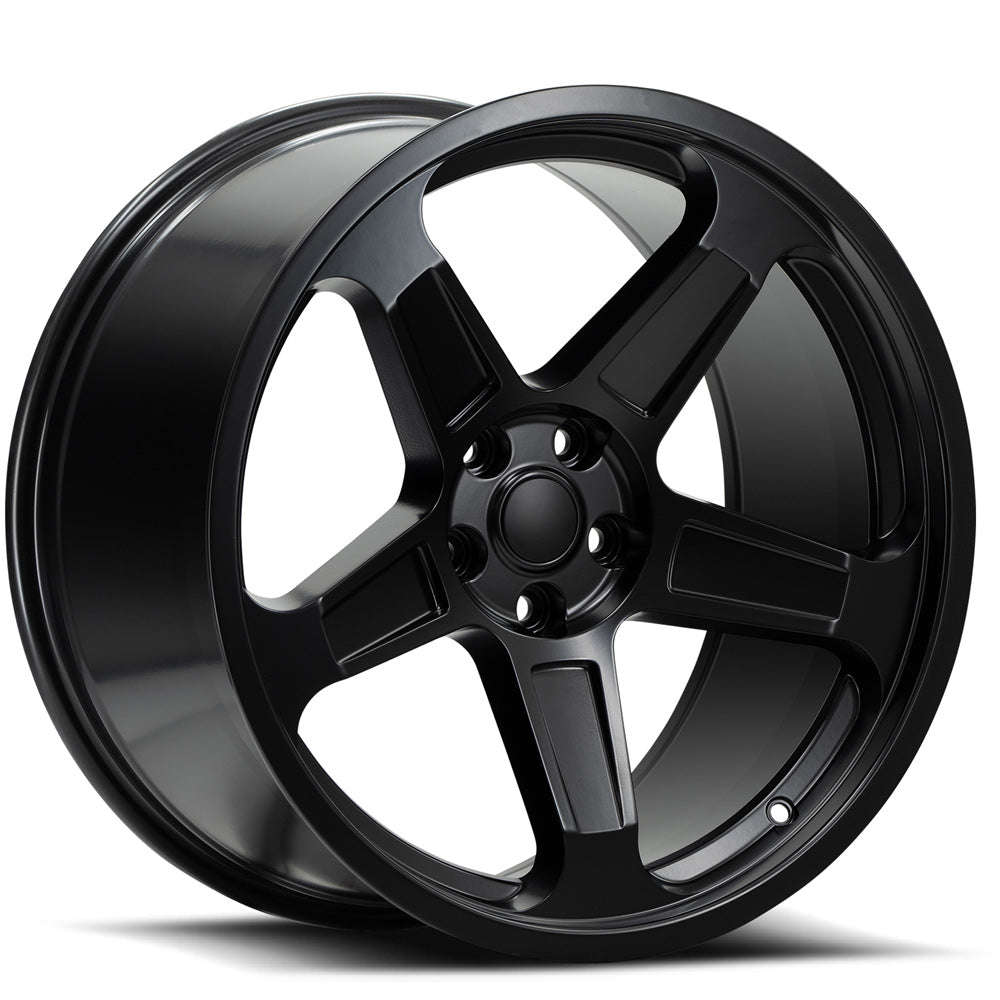 20x10.5 O.E. Revolution D-12 Satin Black Wheel 5x115 (25mm)