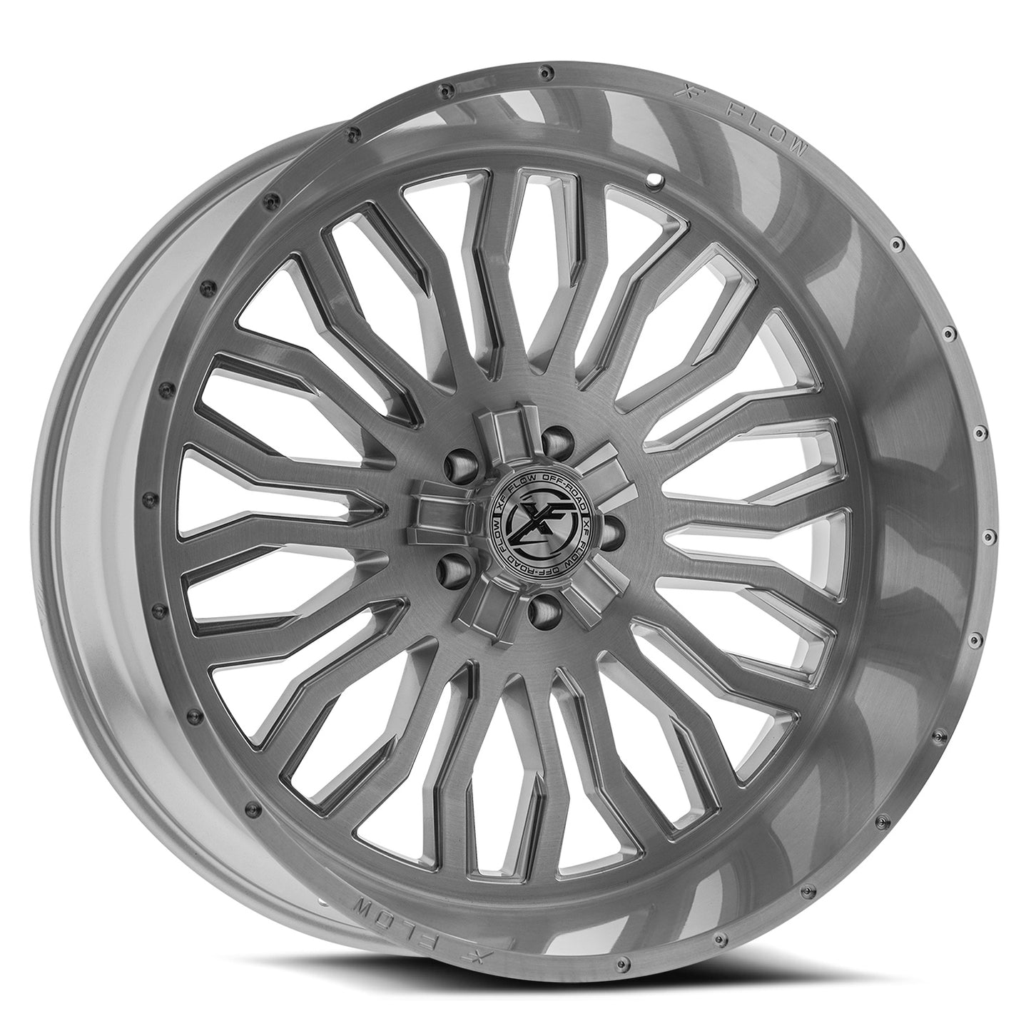 22x12 XFX Flow XFX-305 Brushed & Milled Wheel 5x4.5/5x5 (-44mm)