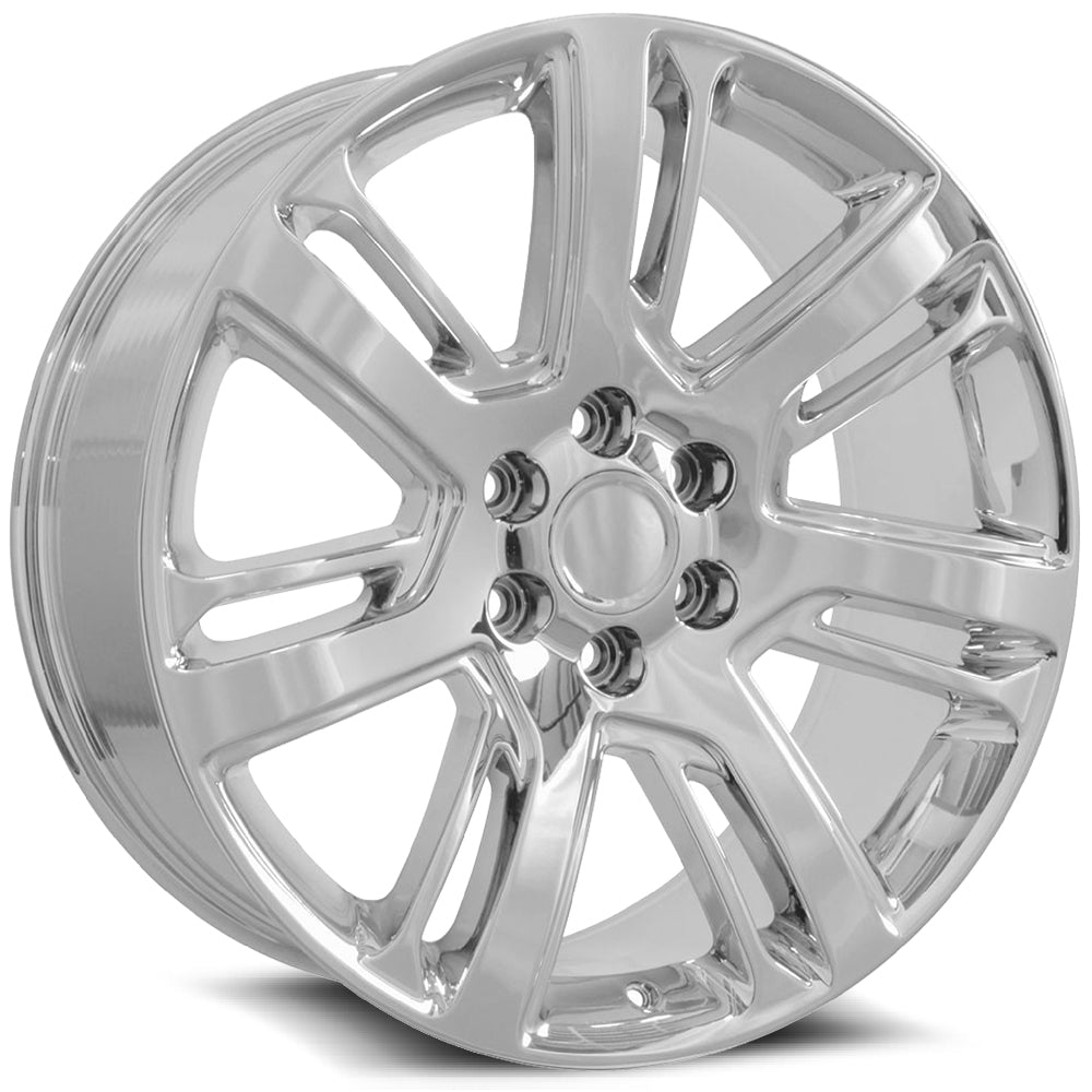 26x10 O.E. Revolution D-04 Chrome Wheel 6x5.5 (31mm)